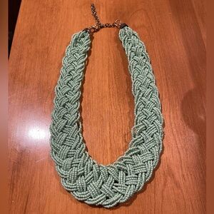 Elegant Green Beaded Necklace